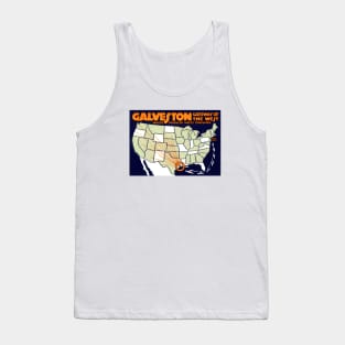 1920 Galveston Texas, Gateway to the West Tank Top